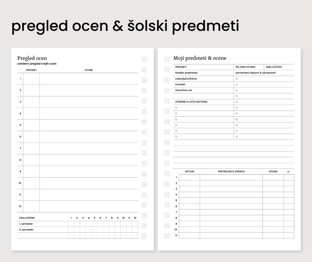 Šolski planer 2025/26 | Sky
